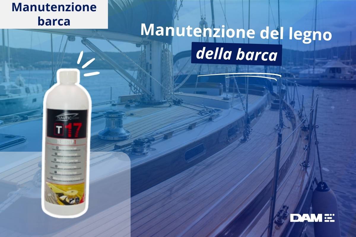 Manutenzione del legno della barca: ponte, teak, pavimento e boiserie